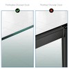 Simtive 12-Inch Shower Squeegee Set with Hooks