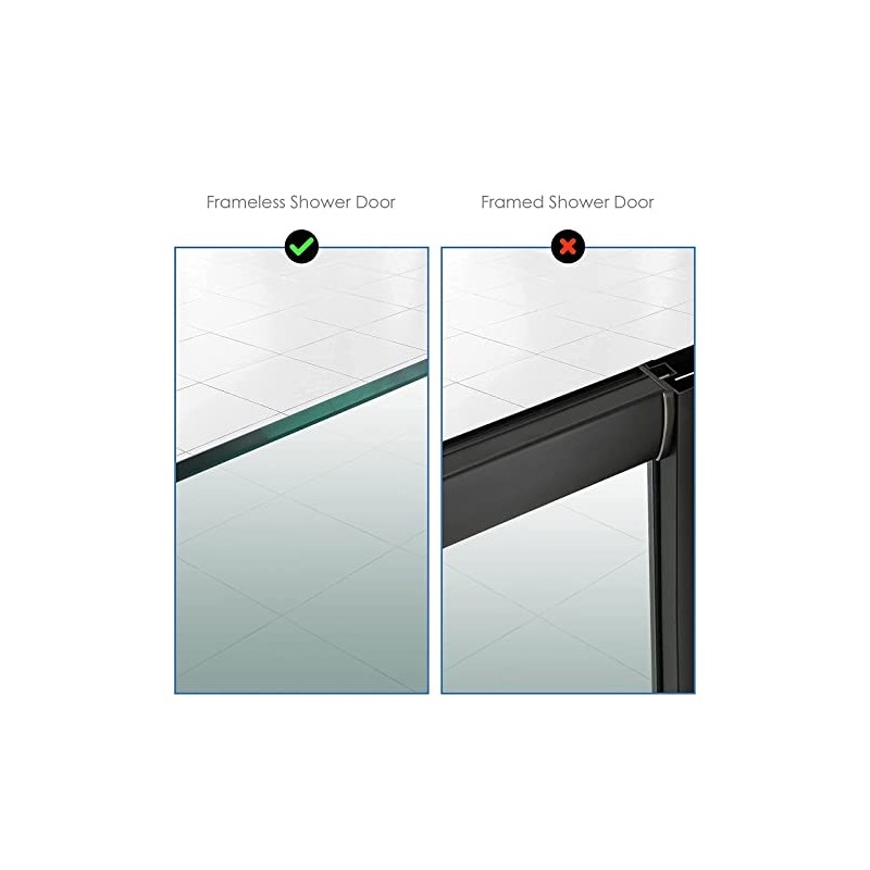 Simtive 12-Inch Shower Squeegee Set with Hooks