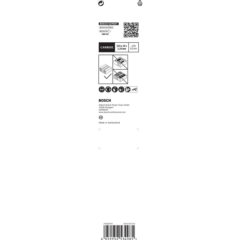 Bosch Professional 1 x Expert 'Aerated Concrete' S 1141 HM