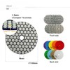 SHDIATOOL Dry Diamond Polishing Pads 7PCS Grit 30 for Granite