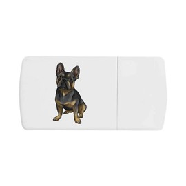 'French Bulldog' Pill Box with Tablet Splitter (PI00018274)