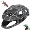 Resin Reptile Hide Cave Snake Skull Simulation Hideout Landscape for
