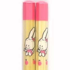 Takumi Seiwa Hexagonal Intelligence Popo and Mimi Children's Chopsticks (6.7 inches (17 cm) (For Grade 1/2), Pink)