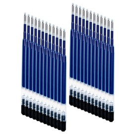 24ct - .5MM Black Ink Refills For The Crafters Gel Pen - Color: Blue, Specification: 24 PCS