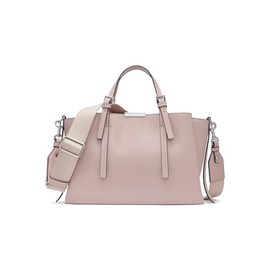 Halston Carrie Top Zip Satchel, Rose