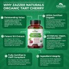 Zazzee USDA Organic Tart Cherry 10:1 Extract, 3000 mg Strength,