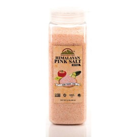 Himalayan Chef Himalayan Pure Pink Salt - Natural Fine Salt, 2.5 Pound.