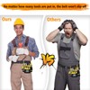 Tool Belt, Magnetic Tool Pouch with 26 Pockets for Men