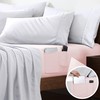 Cathay Home Queen Double-Sided Organizer Pocket Fitted Smart Sheet -