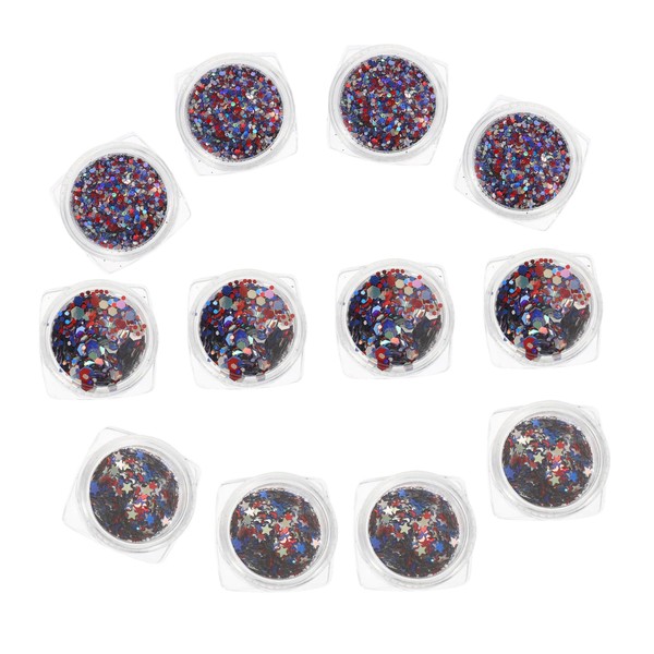 Baluue Star-Shaped Nail Art Sequins for Manicure Nail Accessories for