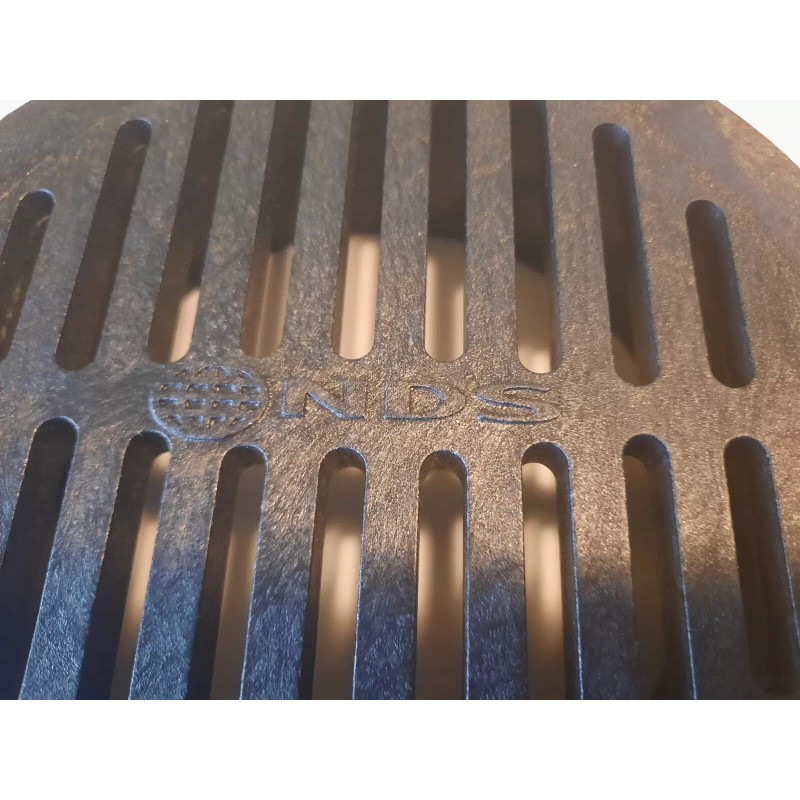 NDS 6" Round Black Drain Grate
