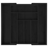 Masirs Expandable Bamboo Kitchen Drawer Organizer - Adjusts To Drawer