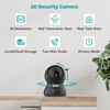 Septekon 2K FHD WiFi Camera Security Camera indoor - Wireless