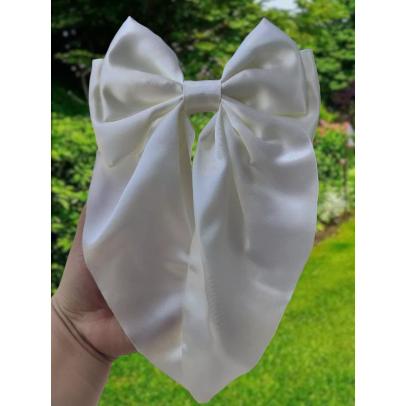 Dtup Set 3 Moño Grande Elegante Listón Satén Aesthetic Coquette