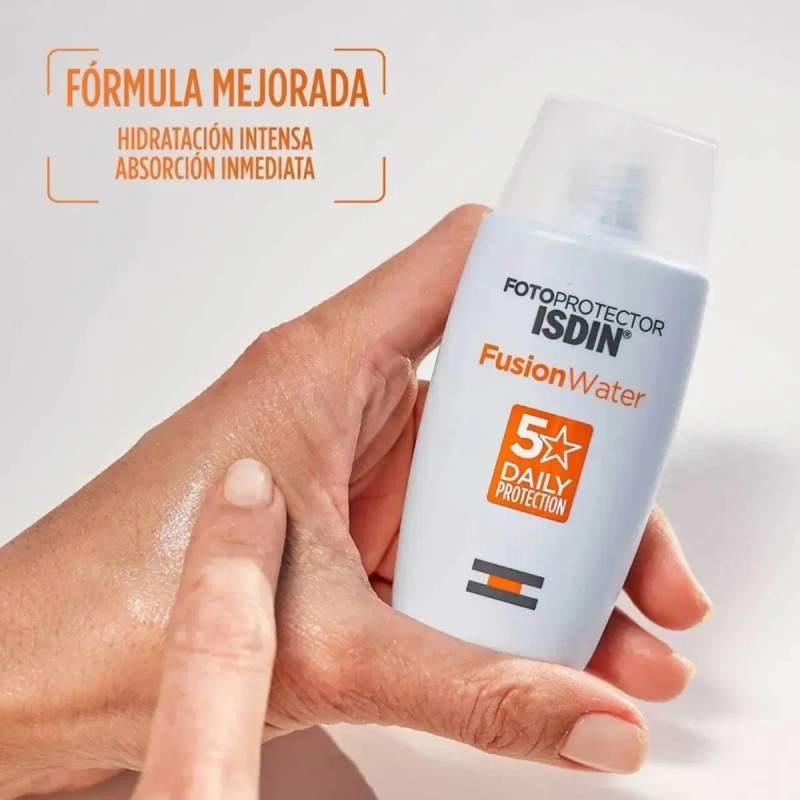 Isdin Fotoprotector Spf50+ Fusion Water Toque Seco X 50 Ml