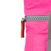 ROKA London Canfield B Small Sustainable Nylon Backpack (Neon Pink)