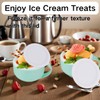 2PCs Silicone Lid for Dash My Mug Ice Cream Maker,