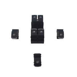 KASturbo Electric Window Regulator Switch Suitable for Golf MK5 MK6 Passat Caddy Polo Touran 5ND959857 5K4959857