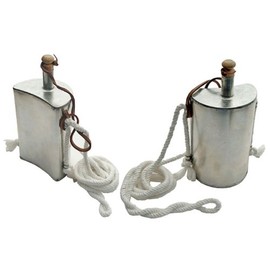 SZCO Supplies Half Moon Stainless Steel Canteen