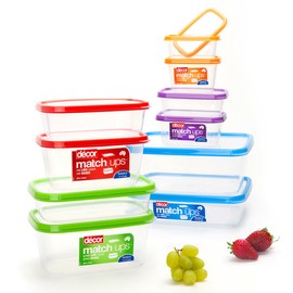 Decor Matchup Basic Square Cupboard 1.0L / 데코어 매치업 베이직 사각찬통 1.0L