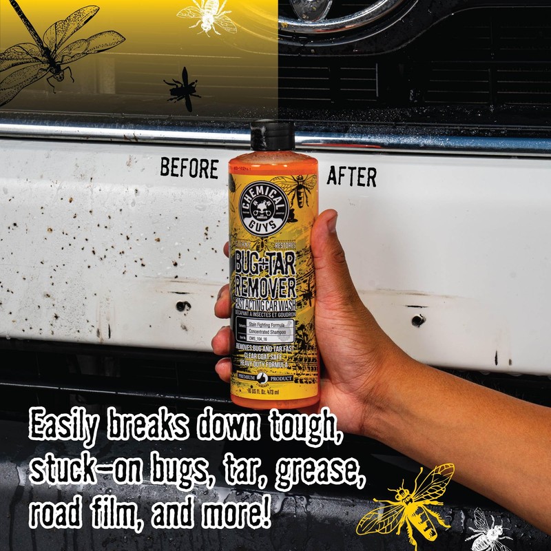 Chemical Guys Bug and Tar Remover Fast Acting Car Wash