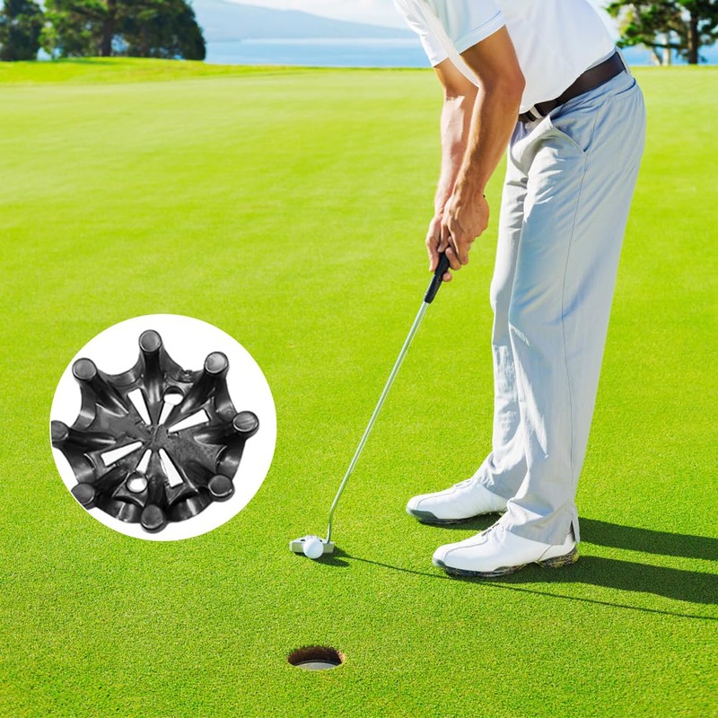 QIBZI Golf Spikes Golf Shoe Spikes Golf Shoe Cleats with