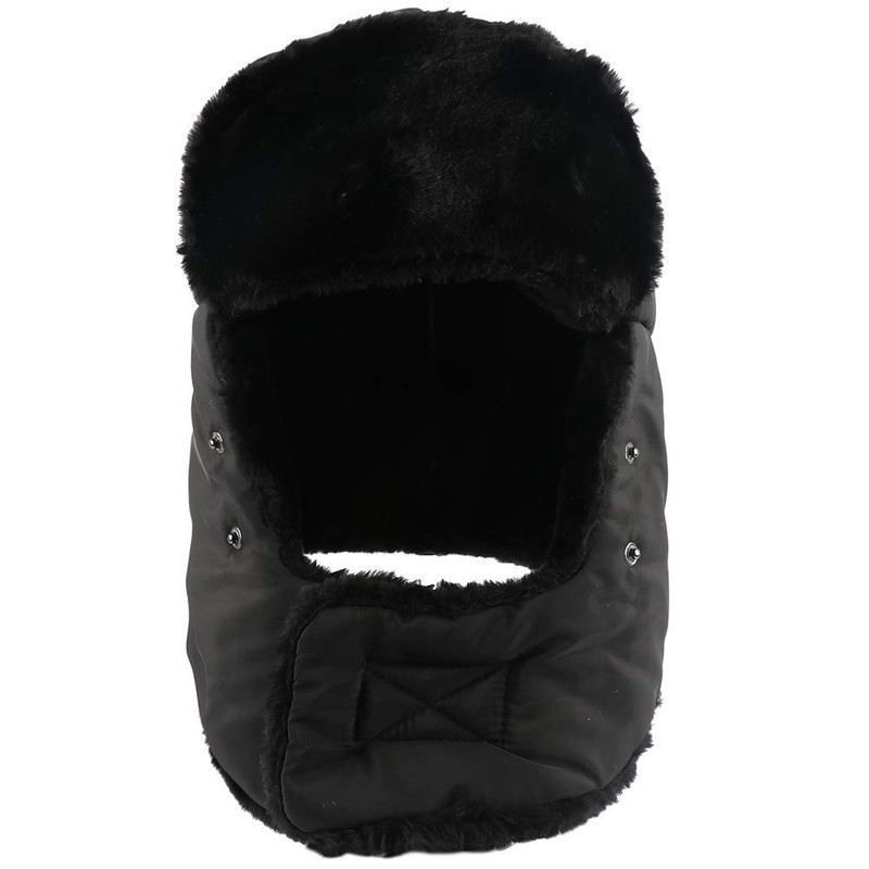 Trooper Trapper Hat w/Face Mask Windproof Water Resistant Winter Russian