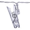 Sterno Home GL42589 LED Battery-Operated Clip String Lights, 10.5 Feet,