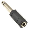 kenable 3.5mm Stereo Jack Socket to 6.35mm Mono Jack Plug
