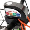 Motorcycle Alarm Disc Brake Lock, BT Unlock Replaceable Alarm Module,