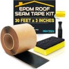EPDM Rubber Roofing Seam Tape Kit - 30ft x 3in