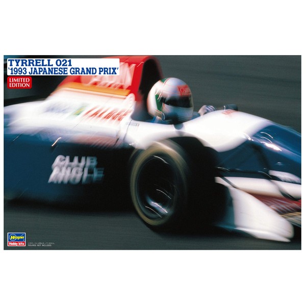 Hasegawa HA20393 1:24 Tyrrell 021-1993 Japanese Grand Prix, Various