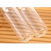 LGEGE 12ml Mini Plastic Bottles with Corks Stoppers 50Pcs Set,