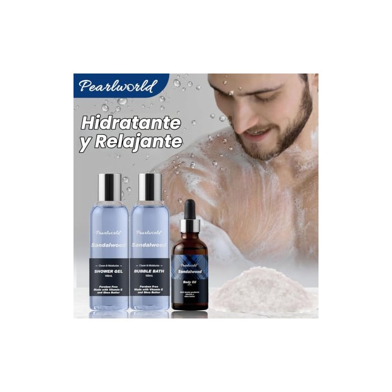 PEARLWORLD- Set de baño con regalos de spa con aroma