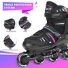 METROLLER Adjustable Inline Skates for Girls Boys with Light up