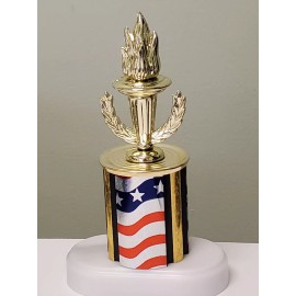 Unbranded Olympic Torch trophy, family games, sports, economical, with your engraving, #2