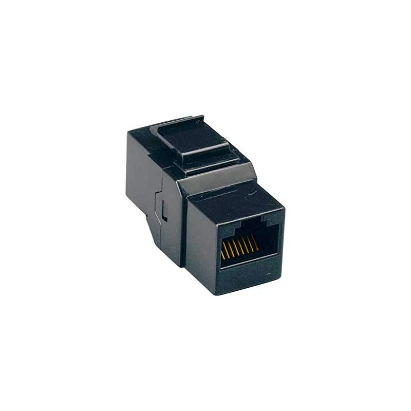 Cable Leader Cat6 Inline Coupler (Black, Keystone Type)