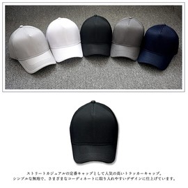 Laquest Large Size, Deep, Mesh, Trucker Cap, Hat, Up to 24.8 inches (63 cm), Men's/Women's, gray (light gray)