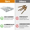 JTAREA Pack of 250 Aluminium Blind Rivets 3.2 x 10