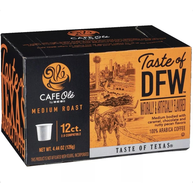 H‑E‑B Café Ole Taste of DFW Single Serve Medium Roast