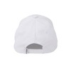 MAJA | Gorra Snapback Blanca con Logo, Ajustable
