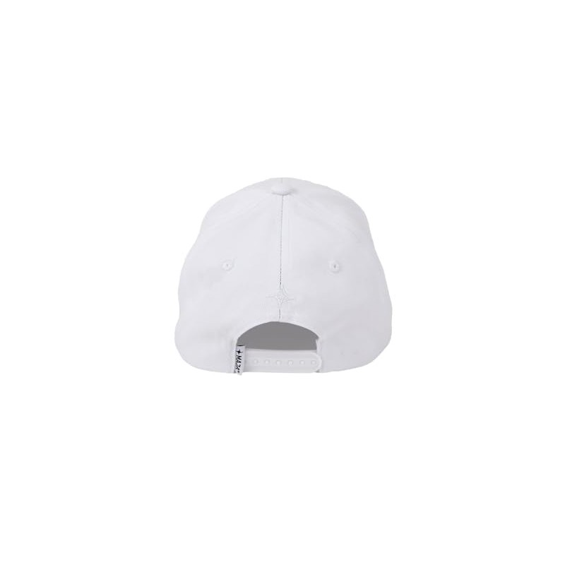 MAJA | Gorra Snapback Blanca con Logo, Ajustable