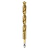 sourcing map 1/4" Hex Shank Twist Drill Bits 10.2mm Titanium