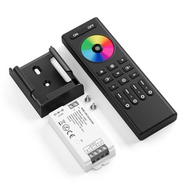 FCOB 5050SMD COB RGB C03RF Control Unit RF Remote RC03RFB Kit 4 Zones RF 2.4GHz Wireless Group Control PWM RGB (+ R G B) 4-Pin LED Strip Neon Rope Light DC5V DC12V DC24V