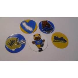 Unbranded Pre Cut One Inch Bottle Cap Image UCLA BRUINS Free Shipping - photo, 15 images