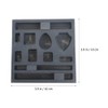 OSALADI Graphite Mould 11 Holes Ingot Mould Metal Melt Casting