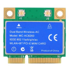 MINI PCIE Card 1200M Dual Band 2.4GHz/5GHz Wireless Network Card 8260 WLAN+BT 2in1 MC8260