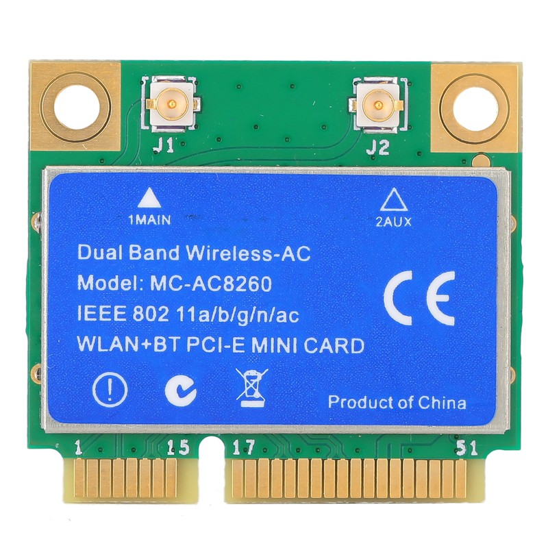 MINI PCIE Card 1200M Dual Band 2.4GHz/5GHz Wireless Network Card