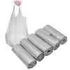 4 GALLON Bathroom Trash Bags, 5 Rolls/100 Counts Small HANDLES