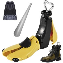 Shoe Stretcher Women Men Professional Boot Stretcher Adjustable Width Length for Wide Feet S Wm's 6-10;Men's 5-9,Yellow Pack of 1, Not 1 Pair